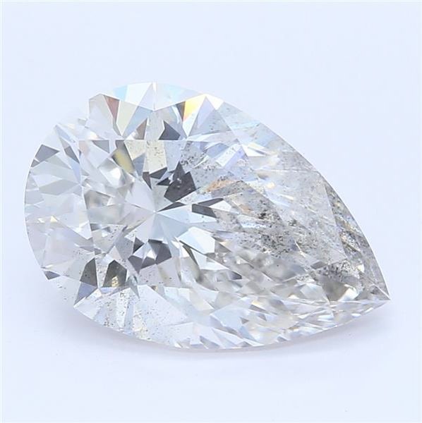 1.63ct F SI2 Rare Carat Ideal Cut Pear Lab Grown Diamond