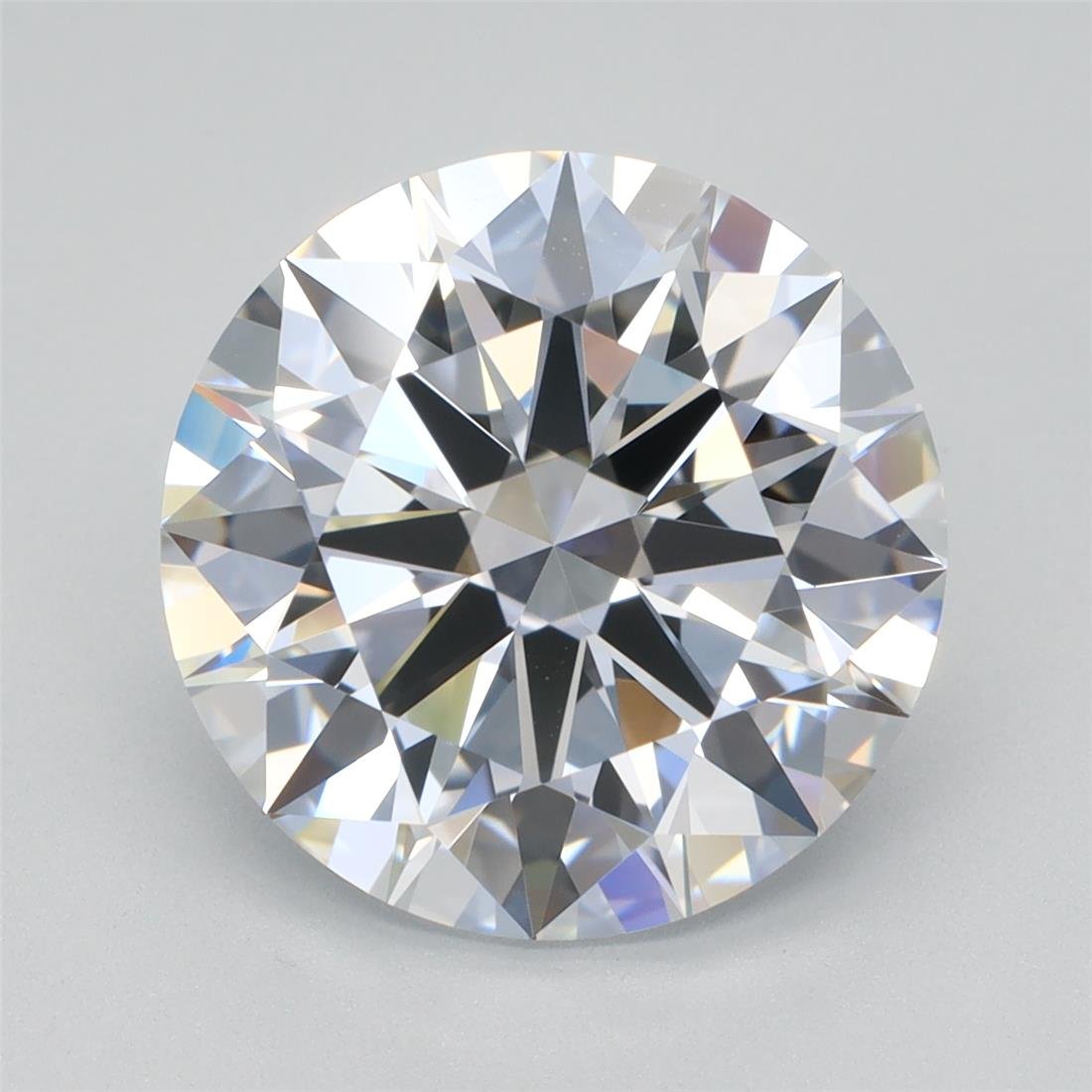 4.00ct F VVS2 Rare Carat Ideal Cut Round Lab Grown Diamond