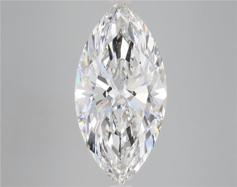 6.02ct H VS2 Rare Carat Ideal Cut Marquise Lab Grown Diamond