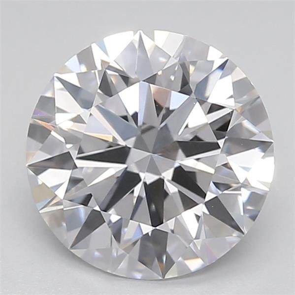 1.86ct D VVS2 Rare Carat Ideal Cut Round Lab Grown Diamond