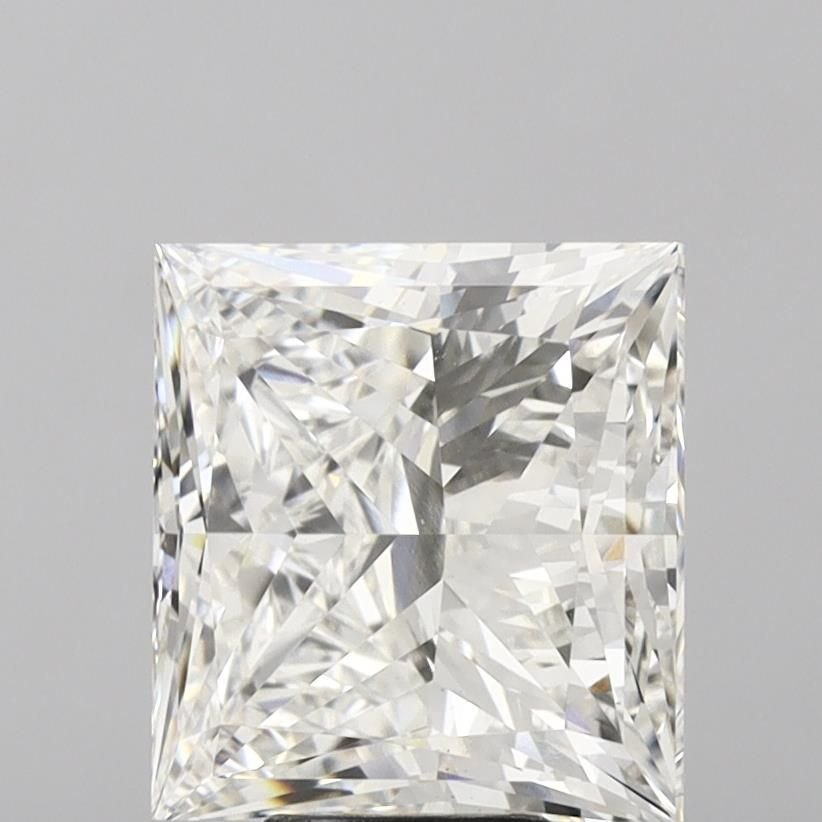 7.22ct F VS1 Rare Carat Ideal Cut Princess Lab Grown Diamond