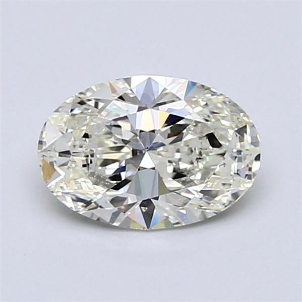 1.01ct K VS2 Rare Carat Ideal Cut Oval Diamond