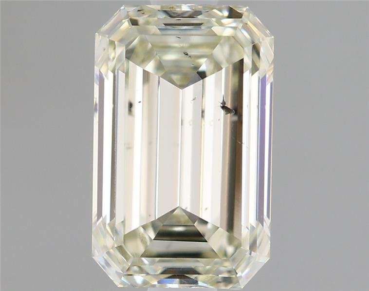 1.50ct J SI1 Rare Carat Ideal Cut Emerald Diamond