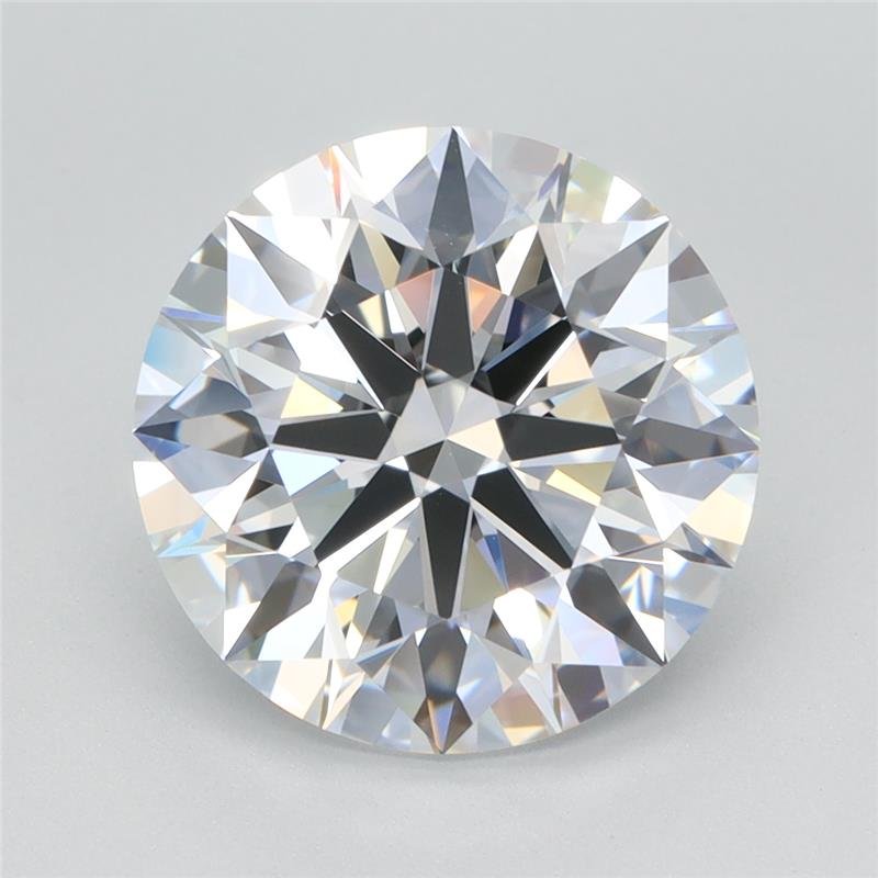 4.16ct D VVS2 Rare Carat Ideal Cut Round Lab Grown Diamond