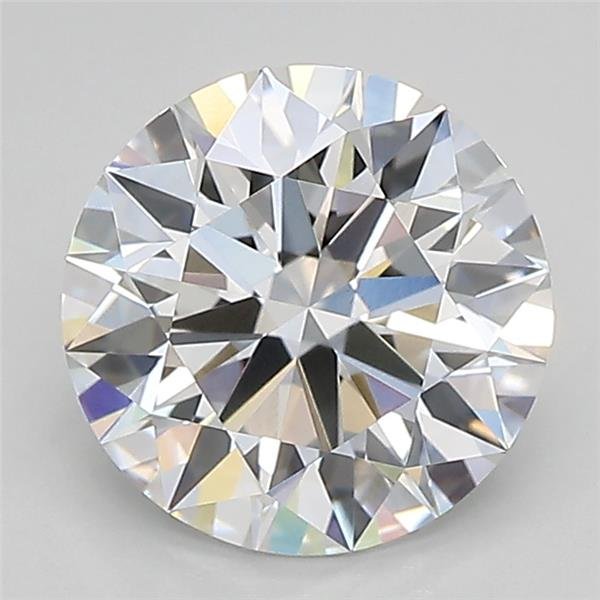 2.06ct D VVS2 Rare Carat Ideal Cut Round Lab Grown Diamond