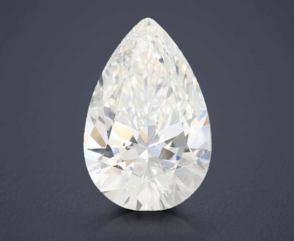 7.10 Carat Pear Lab Diamond