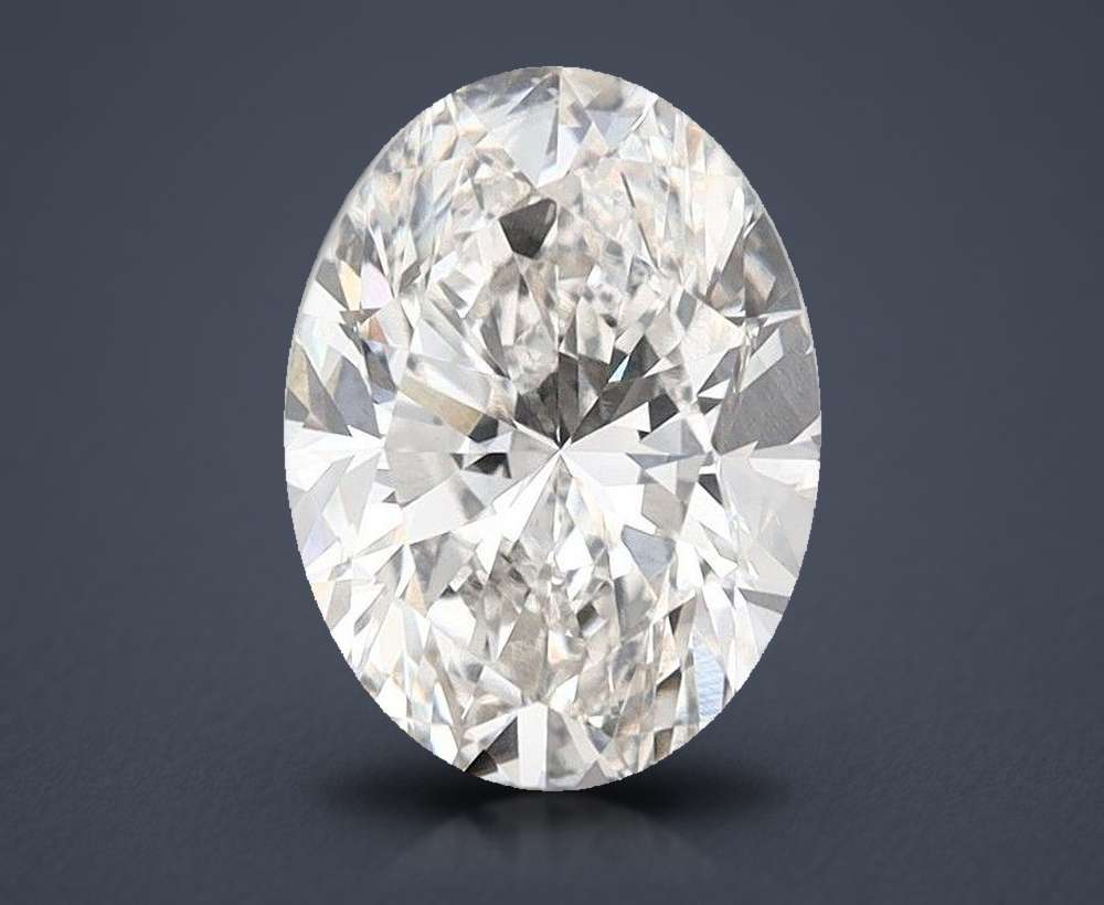 2.50 Carat Oval Lab Diamond
