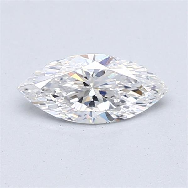 0.53ct D SI2 Rare Carat Ideal Cut Marquise Diamond