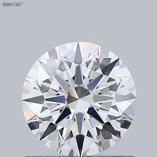 0.63ct D VS2 Rare Carat Ideal Cut Round Lab Grown Diamond