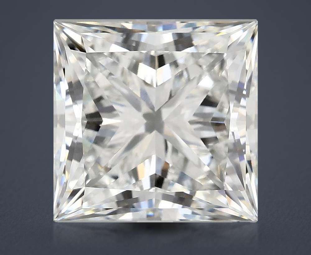 6.83 Carat Princess Lab Diamond