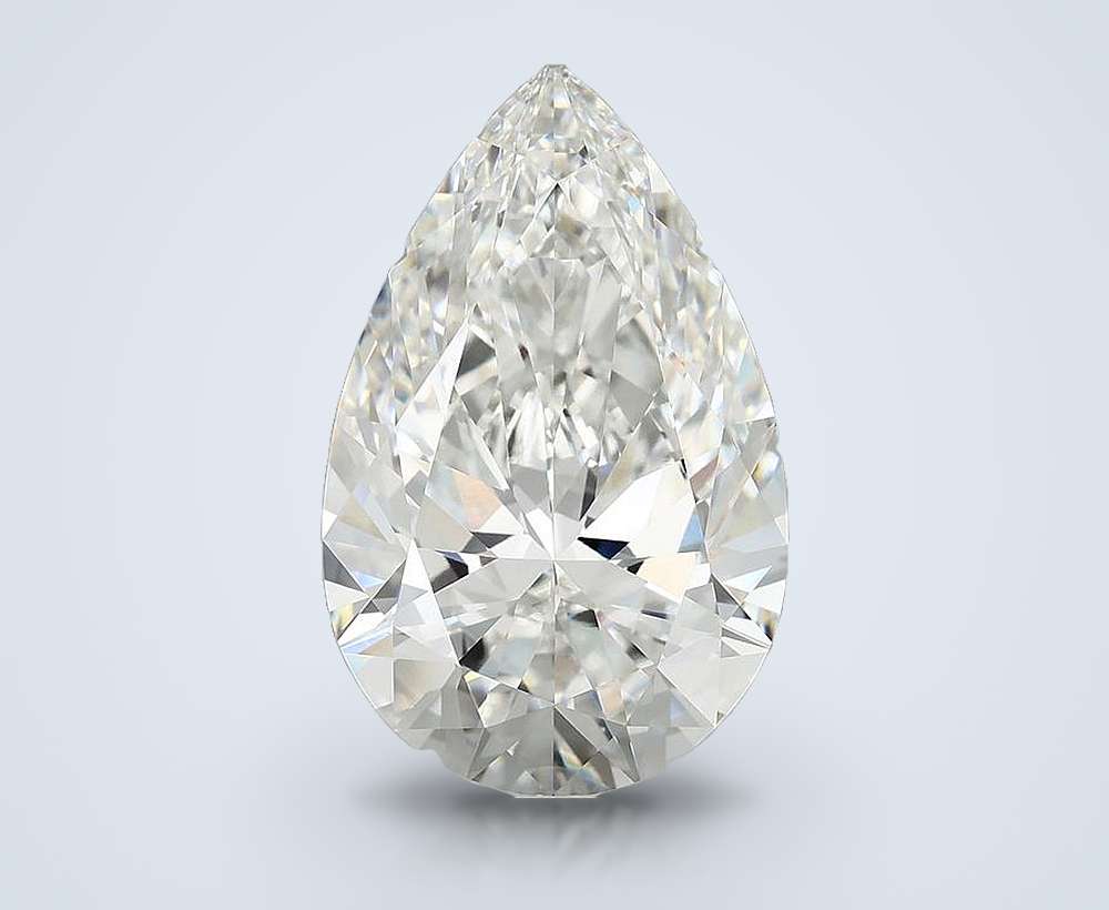 10.55 Carat Pear Lab Diamond
