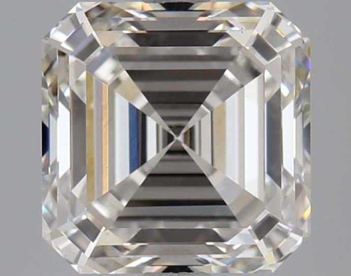 4.04ct H VS1 Rare Carat Ideal Cut Asscher Lab Grown Diamond