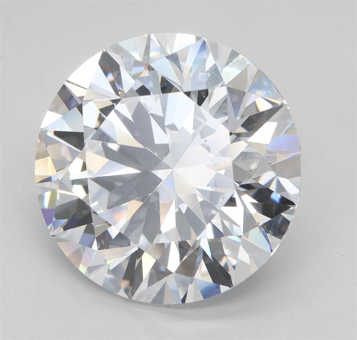 7.06ct E VS2 Rare Carat Ideal Cut Round Lab Grown Diamond