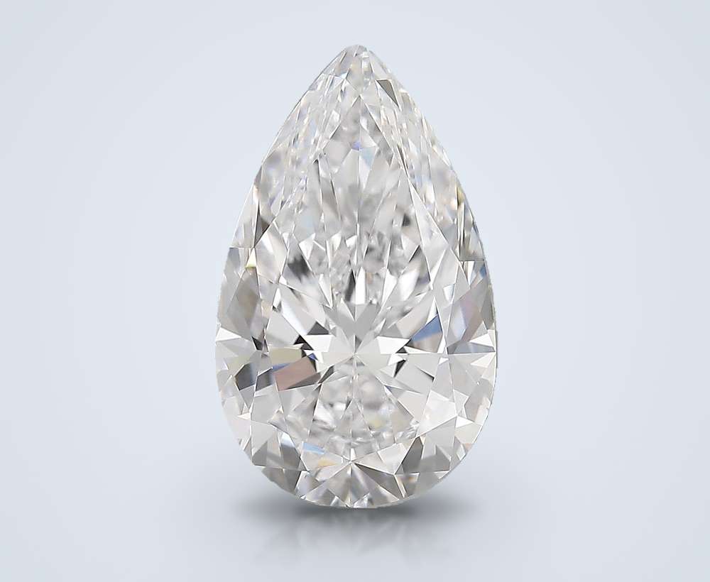 5.02 Carat Pear Lab Diamond