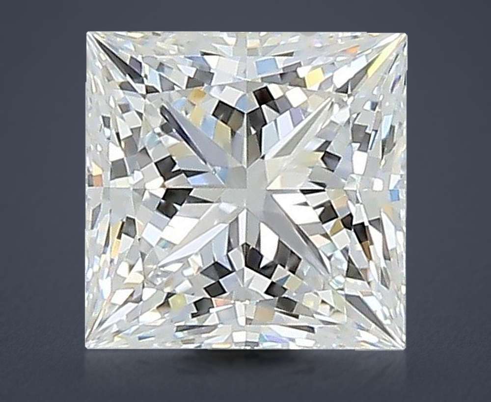 1.47 Carat Princess Lab Diamond