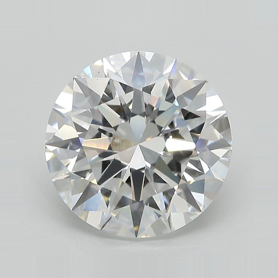 4.11ct E VS2 Excellent Cut Round Lab Grown Diamond