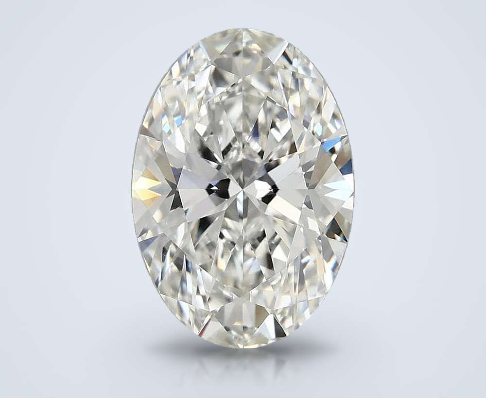 3.08 Carat Oval Lab Diamond