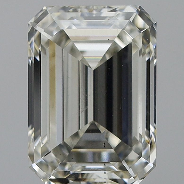 3.18ct I VS2 Excellent Cut Emerald Lab Grown Diamond