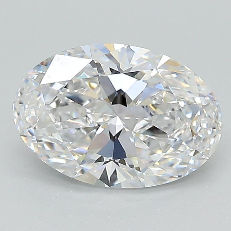 1.57ct D VVS1 Rare Carat Ideal Cut Oval Lab Grown Diamond