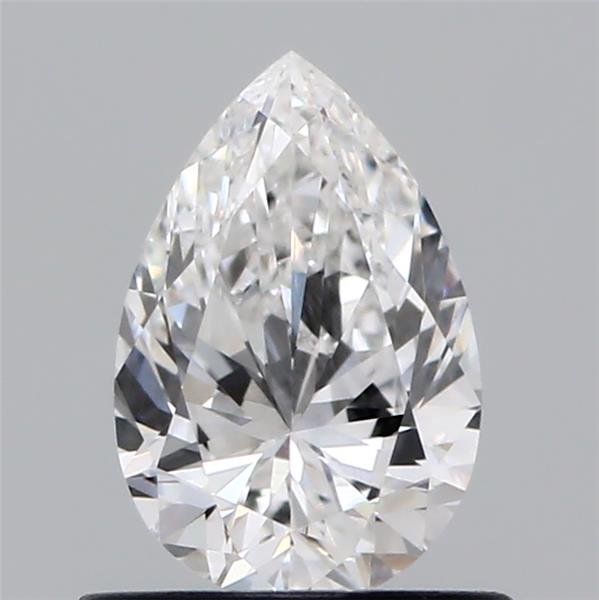 0.73ct F VVS2 Very Good Cut Pear Lab Grown Diamond