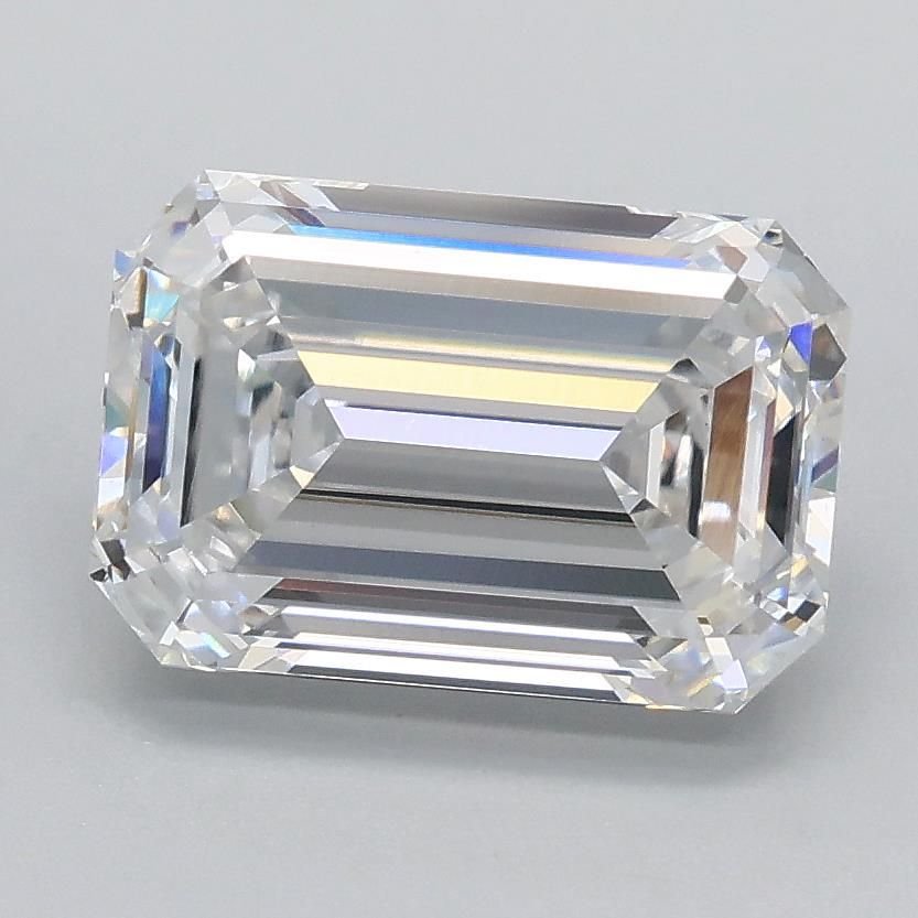 2.08ct E VVS2 Rare Carat Ideal Cut Emerald Lab Grown Diamond