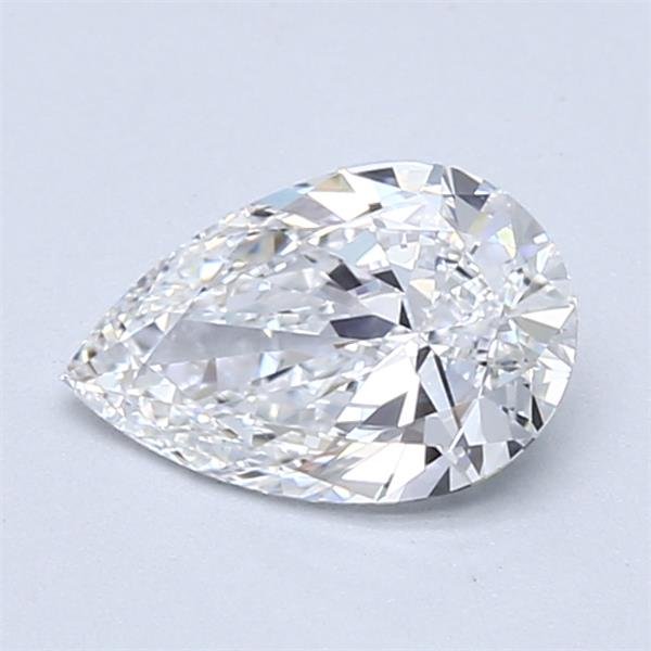 0.91ct E IF Very Good Cut Pear Diamond