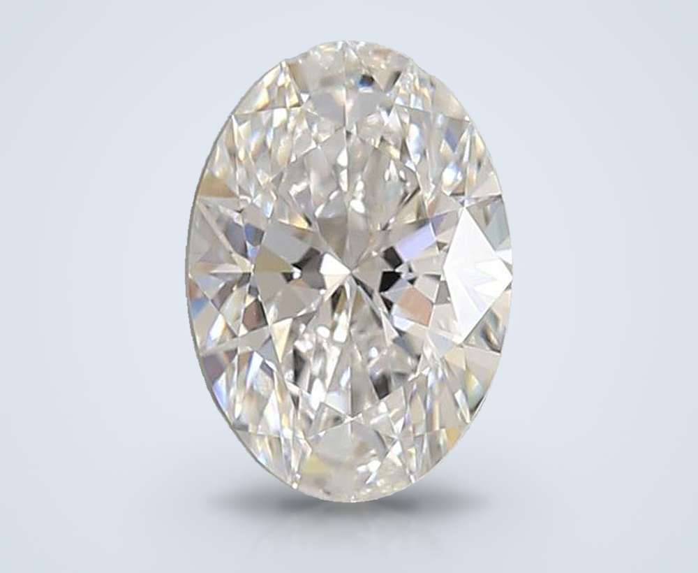 1.54 Carat Oval Lab Diamond