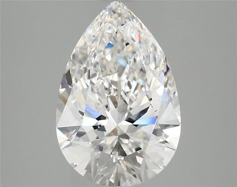 2.87 Carat Pear Lab Diamond
