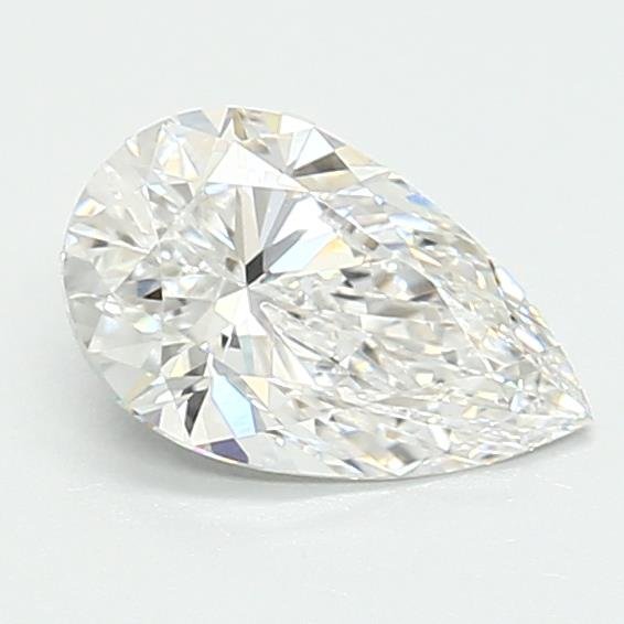 0.96ct E VVS2 Rare Carat Ideal Cut Pear Lab Grown Diamond
