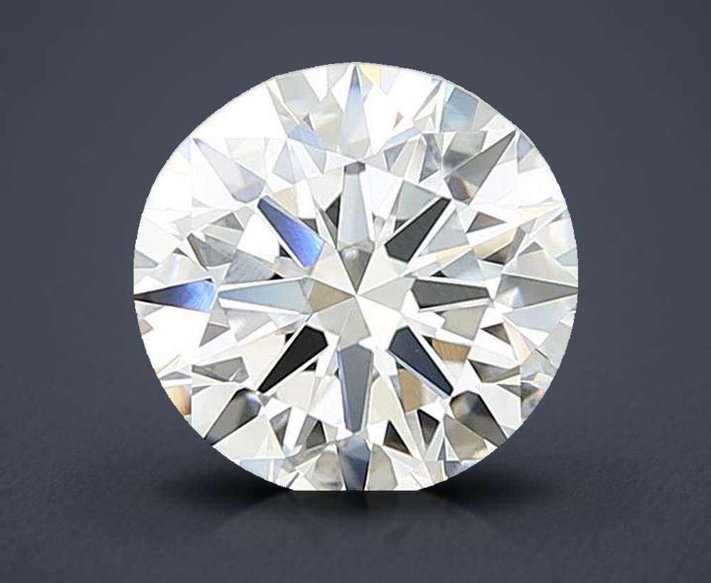 3.33 Carat Round Lab Diamond