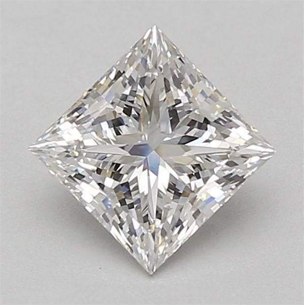 1.57ct E VS1 Rare Carat Ideal Cut Princess Lab Grown Diamond