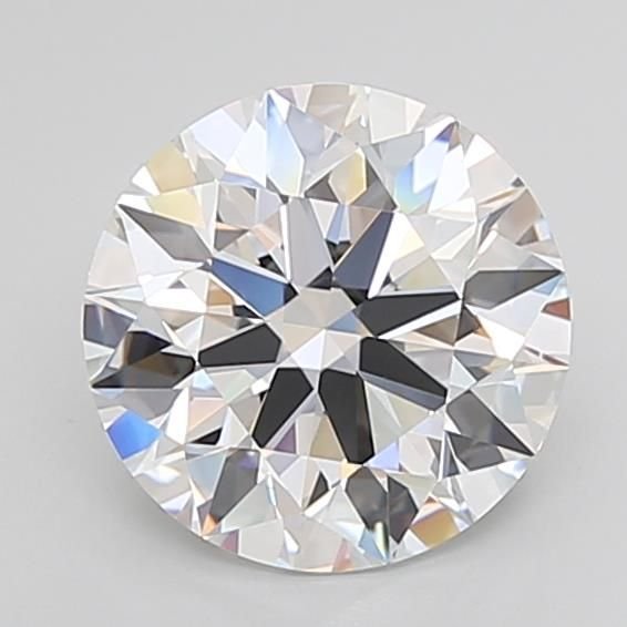 3.36ct D VVS2 Rare Carat Ideal Cut Round Lab Grown Diamond