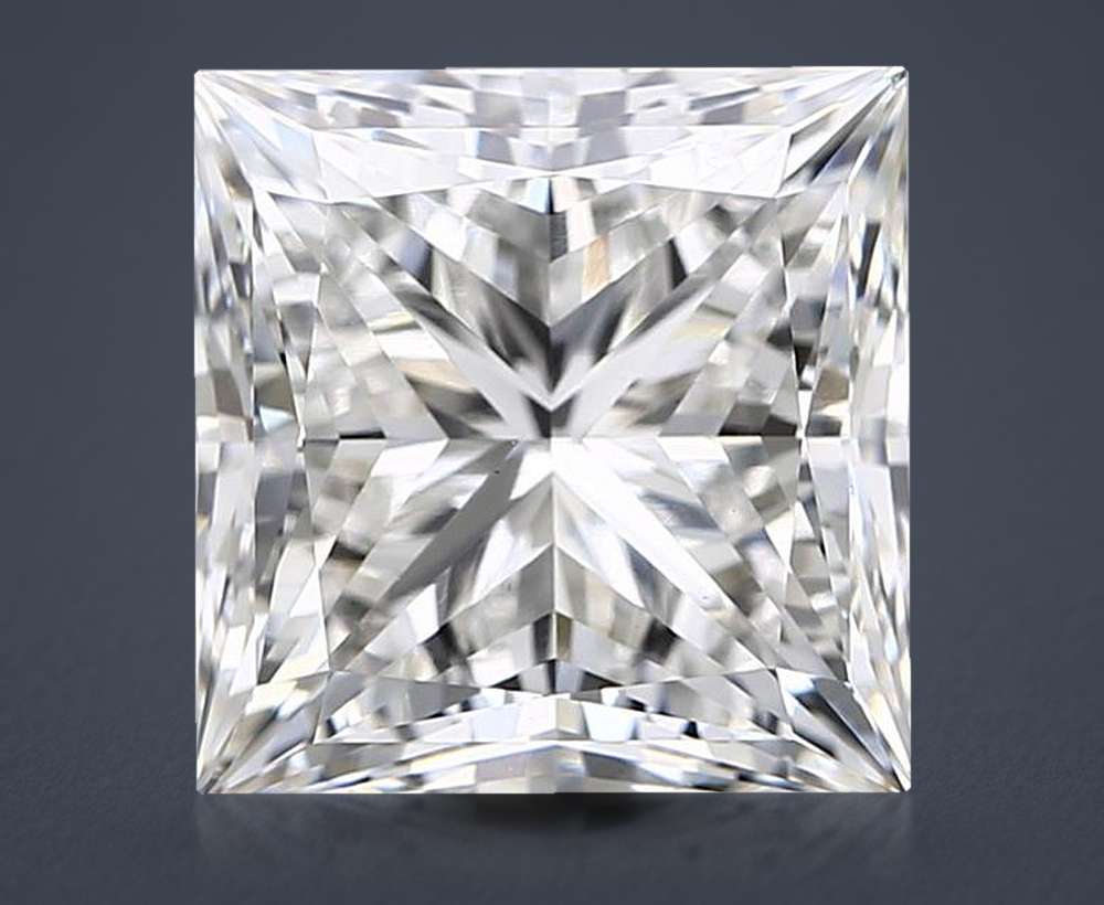 7.01 Carat Princess Lab Diamond