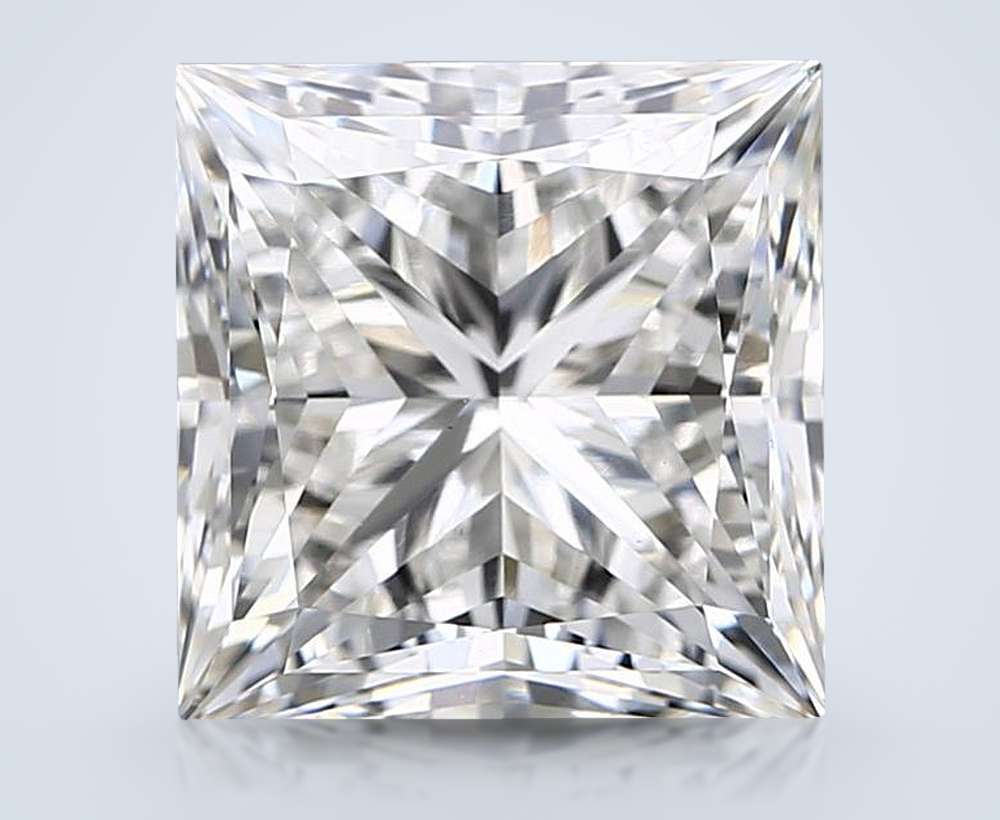 7.01 Carat Princess Lab Diamond