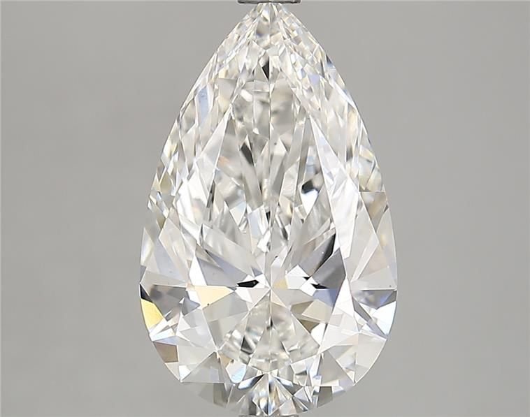 3.47 Carat Pear Lab Diamond