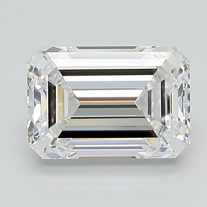 1.53ct D VVS2 Excellent Cut Emerald Lab Grown Diamond