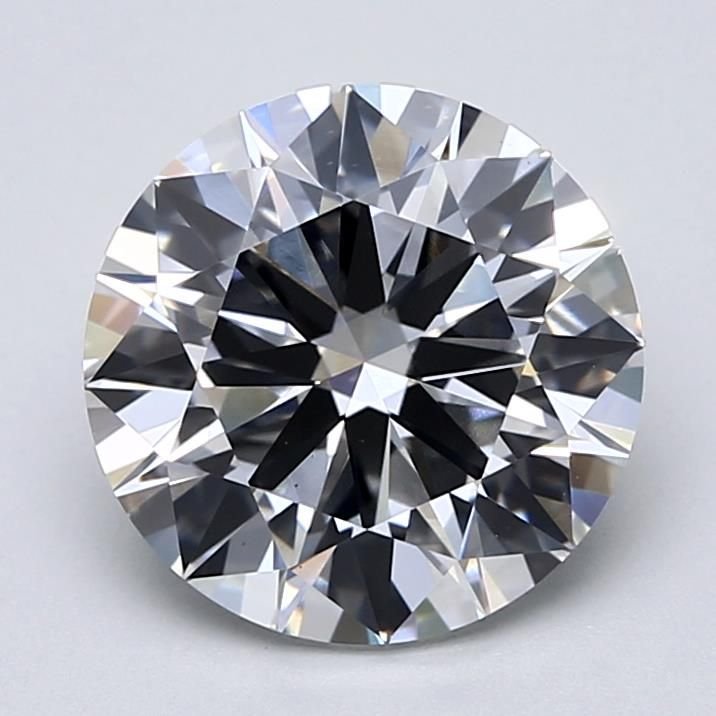 4.12ct E VS1 Rare Carat Ideal Cut Round Lab Grown Diamond