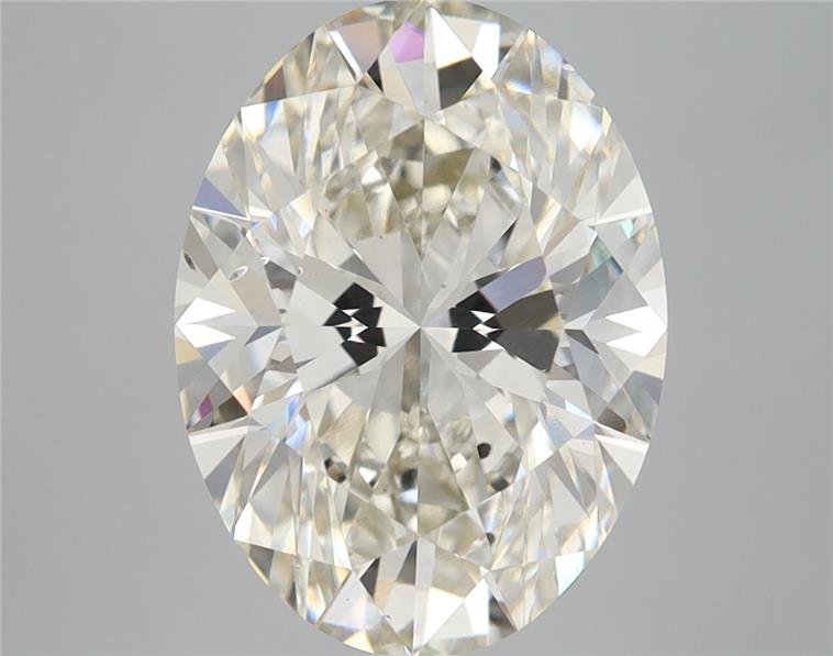 5.01ct I SI1 Very Good Cut Oval Lab Grown Diamond