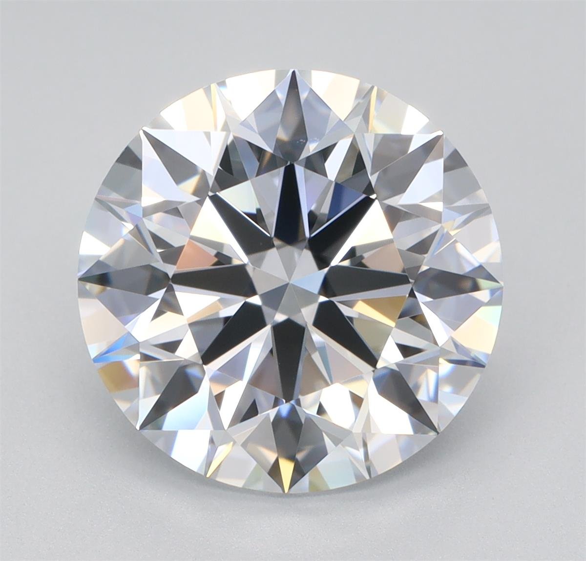 4.47ct D VVS2 Rare Carat Ideal Cut Round Lab Grown Diamond