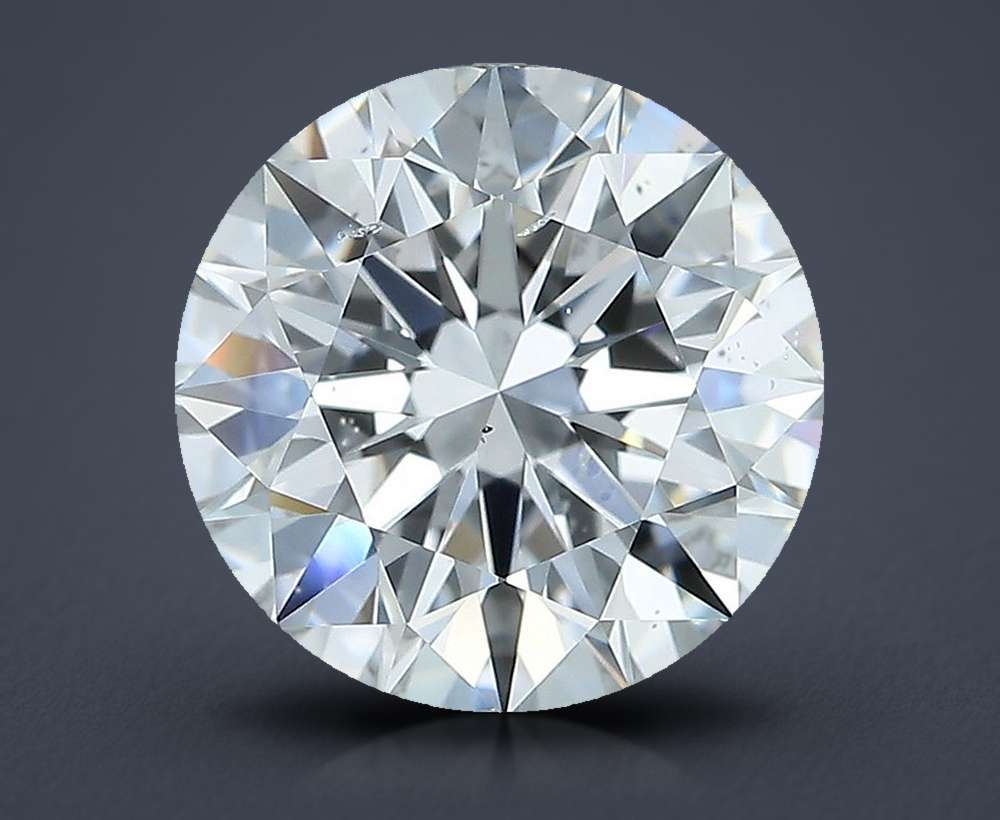 2.50 Carat Round Natural Diamond