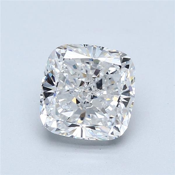 3.03ct D VS2 Very Good Cut Cushion Diamond