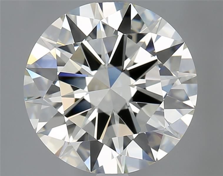 3.03ct J IF Rare Carat Ideal Cut Round Diamond