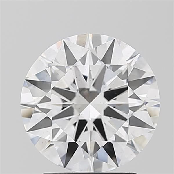 2.38ct E SI1 Rare Carat Ideal Cut Round Lab Grown Diamond