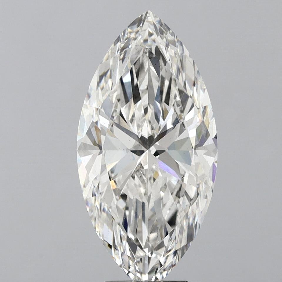 7.01ct G VS2 Very Good Cut Marquise Lab Grown Diamond