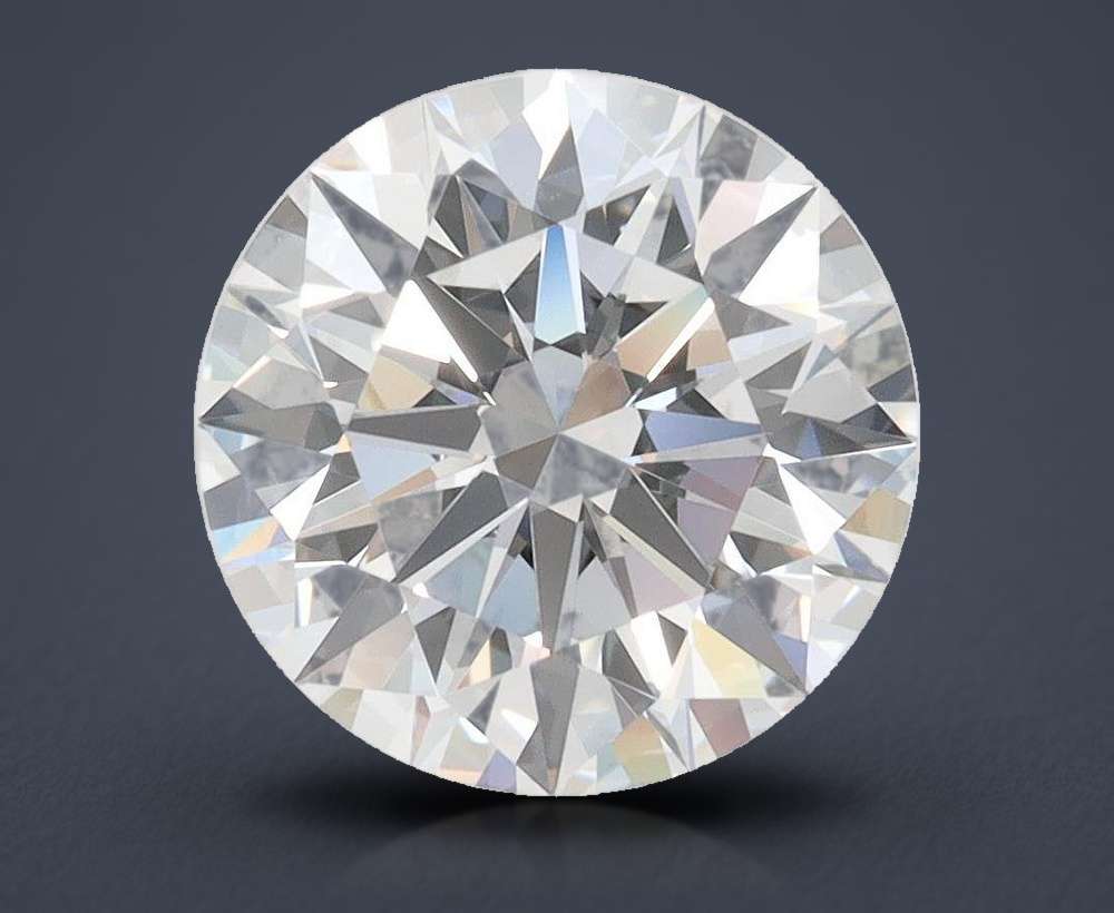 3.40 Carat Round Lab Diamond