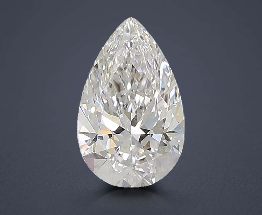 1.39 Carat Pear Lab Diamond