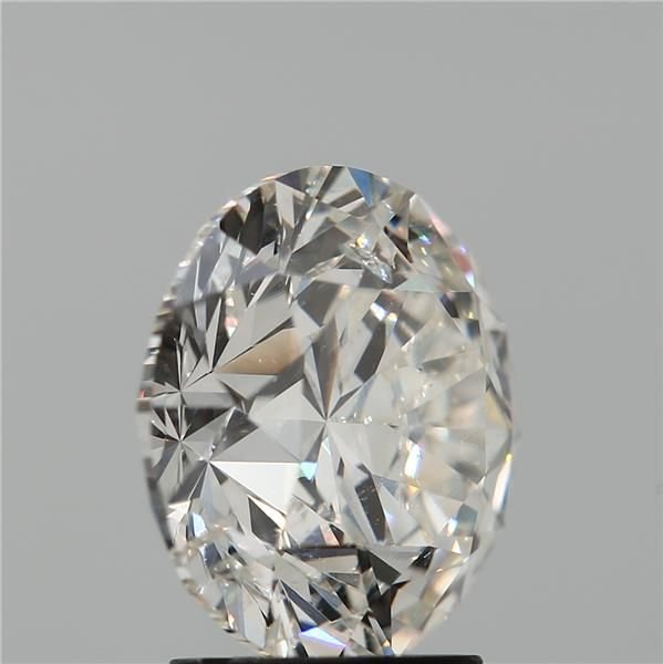 3.50ct I SI2 Rare Carat Ideal Cut Round Diamond