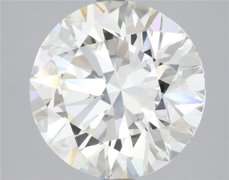 3.01ct K SI1 Rare Carat Ideal Cut Round Diamond