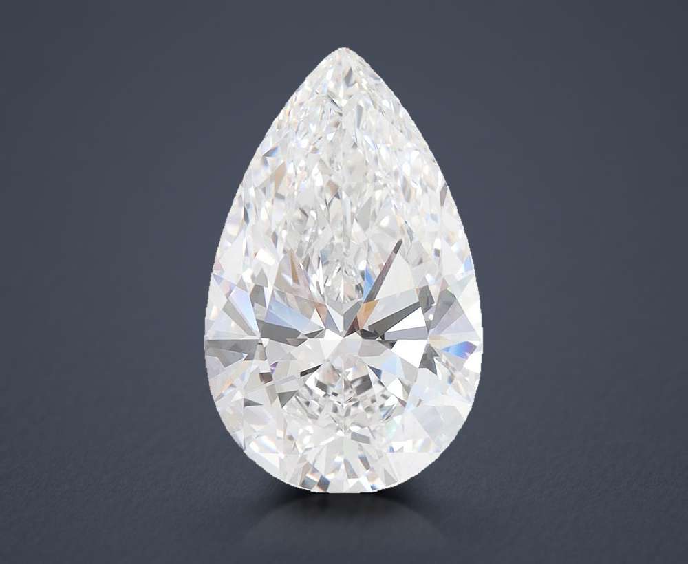 4.01 Carat Pear Lab Diamond