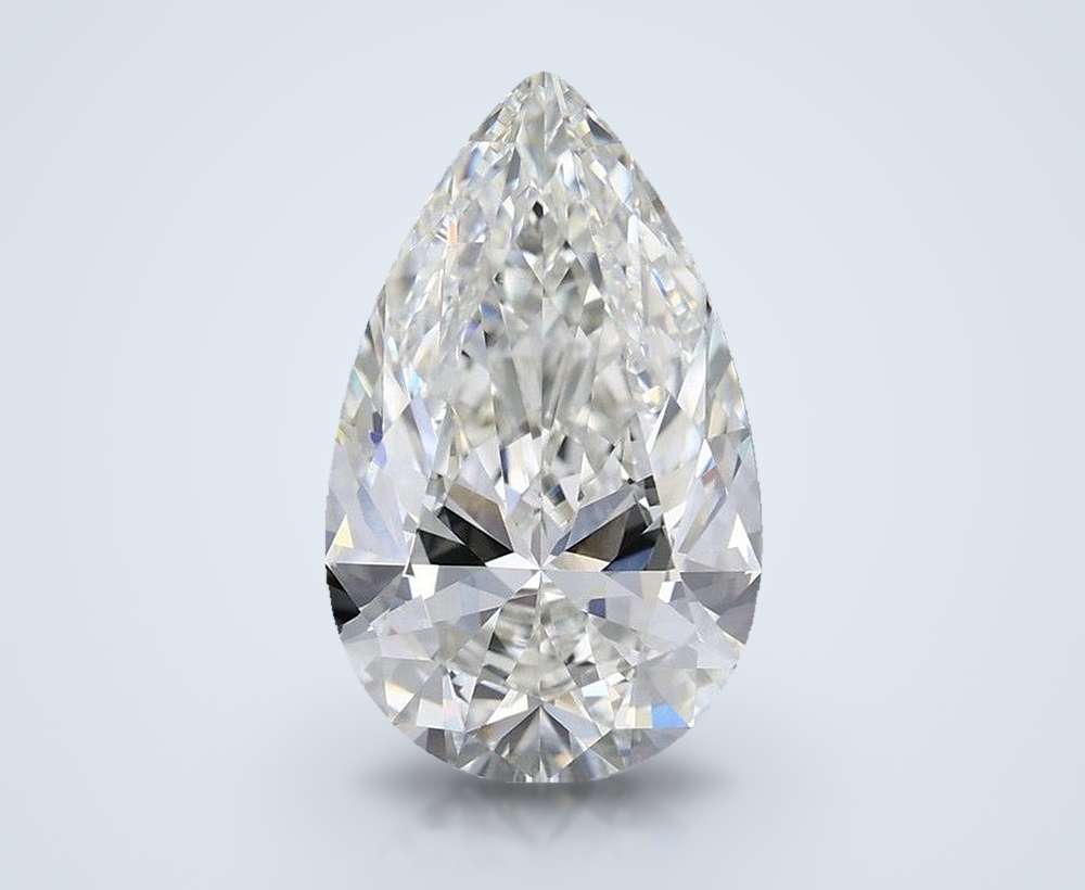 4.42 Carat Pear Lab Diamond